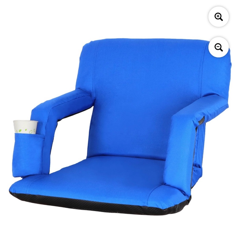 Blue Portable Stadium Seat